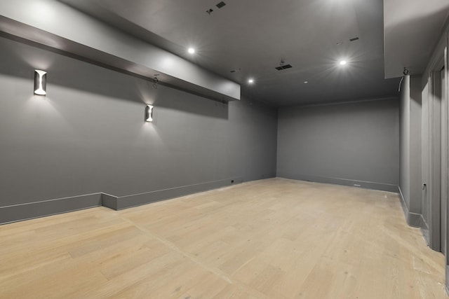 1884 Barnstaple Ln, Brentwood, TN 37027 - empty room featuring light wood-type flooring and recessed lighting