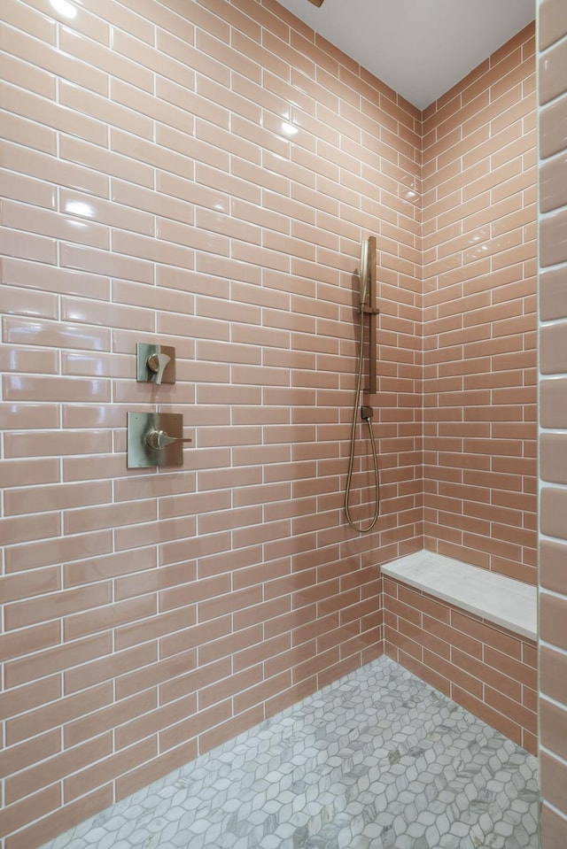 1884 Barnstaple Ln, Brentwood, TN 37027 - full bathroom featuring pet washing area and tiled shower