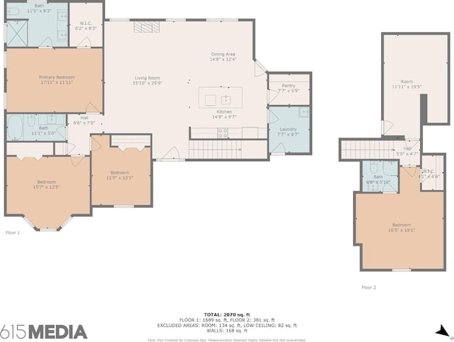 370 Calumet Trce, Murfreesboro, TN 37127 - view of room layout