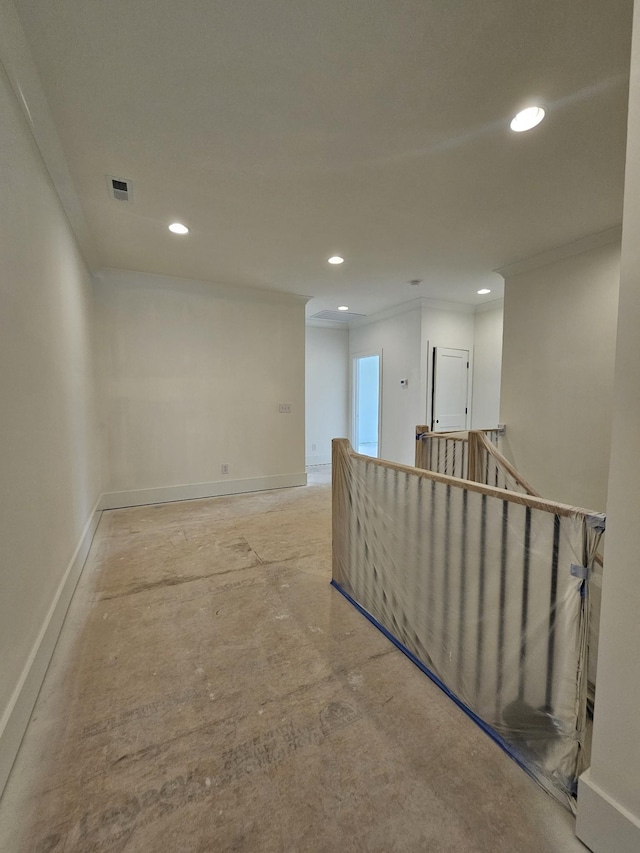 3244 Arundel Ln, Thompsons Station, TN 37179 - spare room with recessed lighting and unfinished concrete flooring