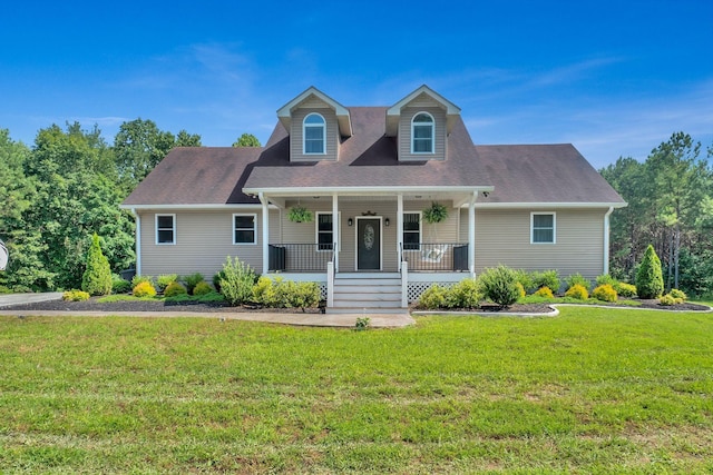 3534 Summertown Hwy, Summertown, TN 38483 - cape cod home featuring covered porch and a front yard