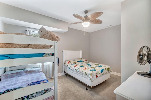 3534 Summertown Hwy, Summertown, TN 38483 - bedroom with a ceiling fan and baseboards
