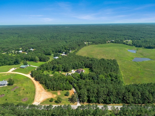 3534 Summertown Hwy, Summertown, TN 38483 - aerial view of property and surrounding area with a forest and a large body of water