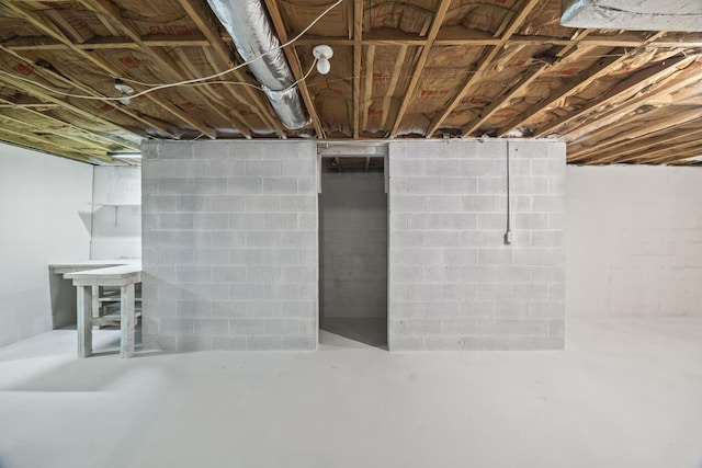 7125 Sutton Pl, Fairview, TN 37062 - view of unfinished basement