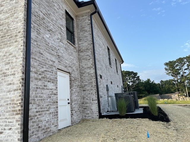 133 Scarsdale Dr S, Hendersonville, TN 37075 - view of property exterior with a central air condition unit and brick siding