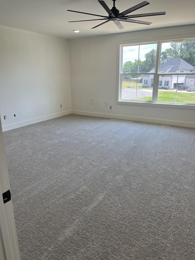 133 Scarsdale Dr S, Hendersonville, TN 37075 - carpeted empty room with a ceiling fan and baseboards