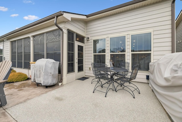 679 Overton Way, Spring Hill, TN 37174 - view of patio with grilling area and outdoor dining area