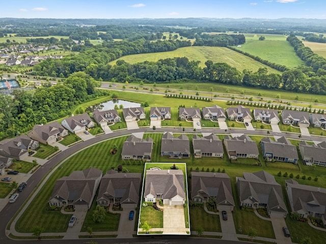 679 Overton Way, Spring Hill, TN 37174 - aerial view of property's location with nearby suburban area