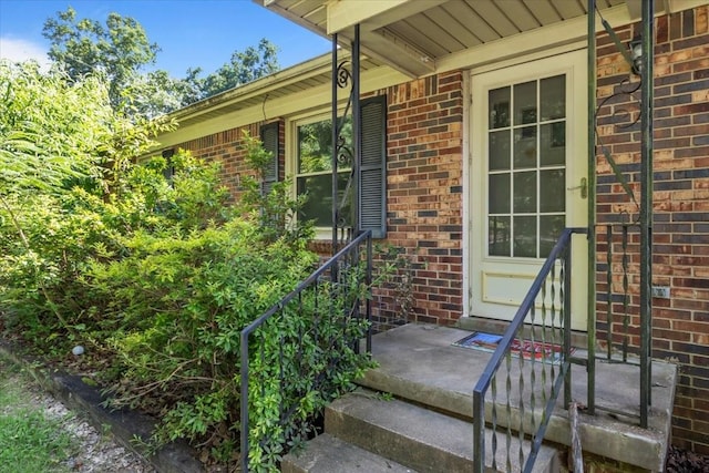 106 Ulcer Hollow Rd, Waverly, TN 37185 - view of exterior entry featuring brick siding