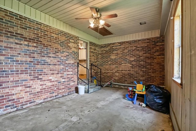 106 Ulcer Hollow Rd, Waverly, TN 37185 - view of patio featuring a ceiling fan