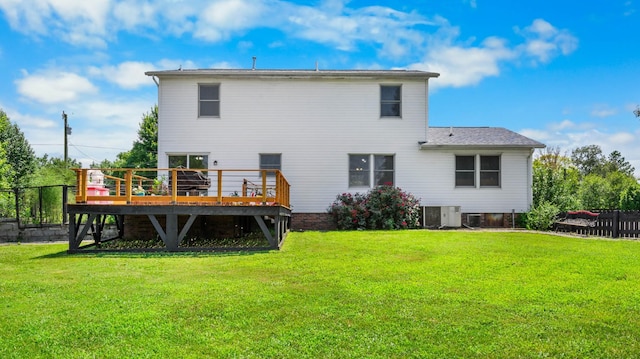 3899 Sadlersville Rd, Adams, TN 37010 - rear view of house featuring a wooden deck