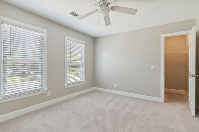 2105 Chels Way, Old Hickory, TN 37138 - unfurnished room with light carpet and ceiling fan