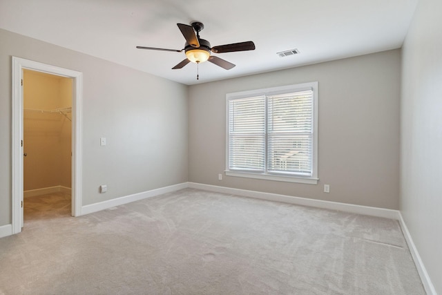 2105 Chels Way, Old Hickory, TN 37138 - spare room featuring light carpet and a ceiling fan