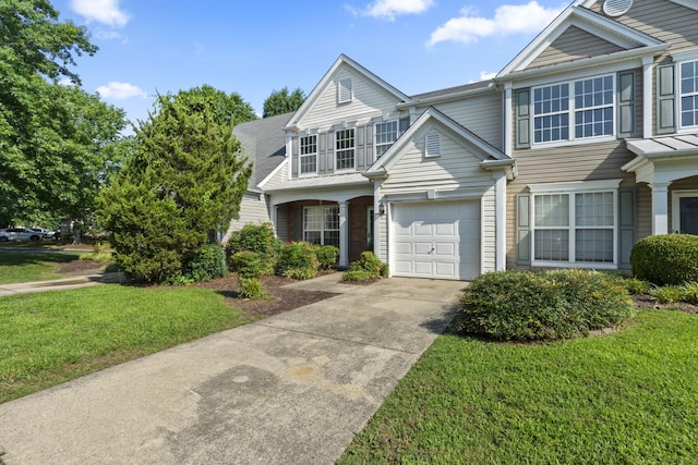 3405 Old Anderson Rd Unit 203, Antioch, TN 37013 - view of front facade with concrete driveway and a front lawn