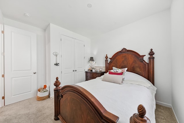 2337 Williamsport Lndg, Columbia, TN 38401 - bedroom featuring light carpet and a closet