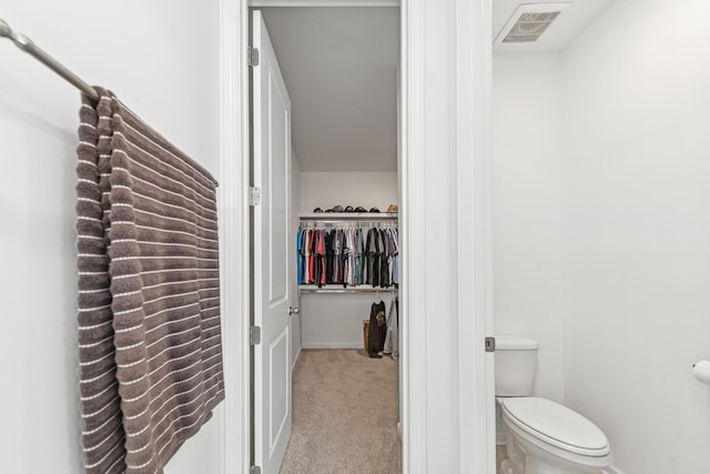 2337 Williamsport Lndg, Columbia, TN 38401 - bathroom with toilet and a walk in closet