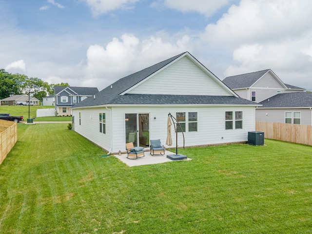 2337 Williamsport Lndg, Columbia, TN 38401 - rear view of property with a patio and roof with shingles