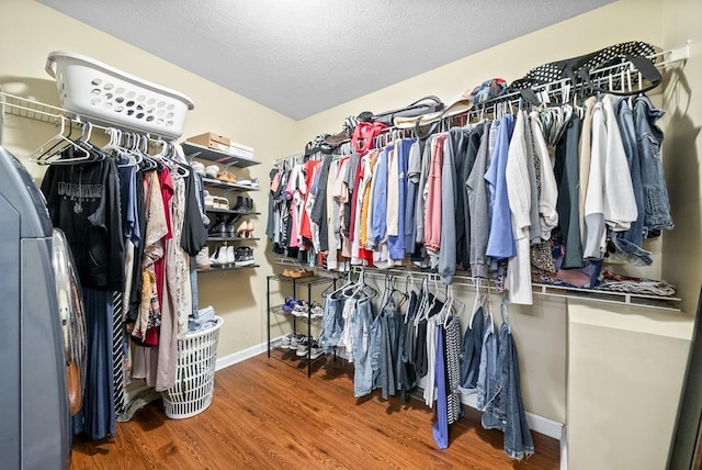 705 Pineridge Dr, Hopkinsville, KY 42240 - spacious closet featuring wood finished floors