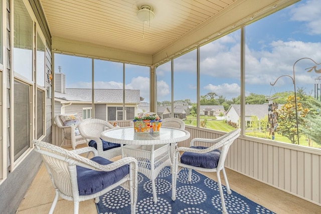 1055 Sumner Grv, Spring Hill, TN 37174 - sunroom / solarium with healthy amount of natural light and outdoor dining space