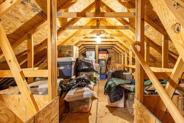 1055 Sumner Grv, Spring Hill, TN 37174 - view of unfinished attic