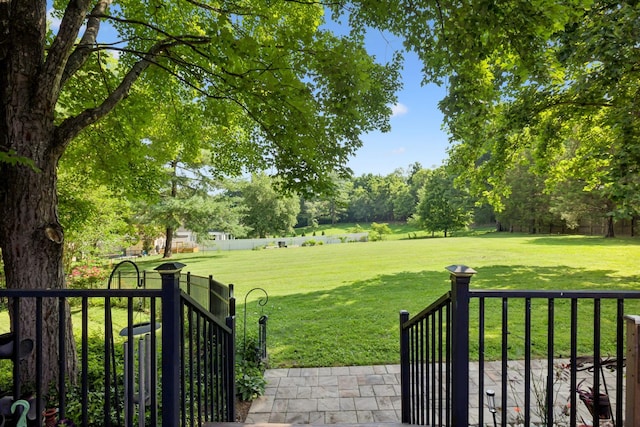 9505 Inavale Ln, Brentwood, TN 37027 - view of yard featuring a gate