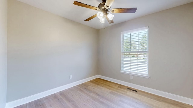 7313 Horn Tavern Ct, Fairview, TN 37062 - unfurnished room featuring light wood-type flooring and a ceiling fan