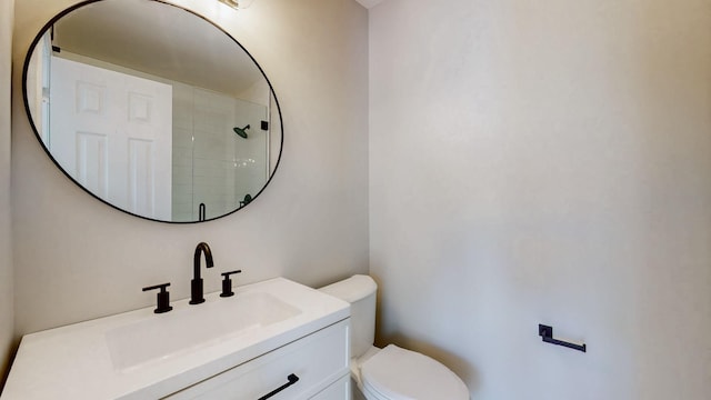 7313 Horn Tavern Ct, Fairview, TN 37062 - bathroom featuring vanity and tiled shower