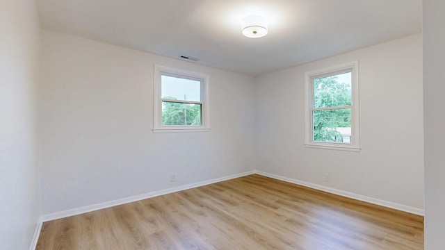2104 W Richmond Hill Dr, Nashville, TN 37207 - spare room featuring plenty of natural light and light wood-style flooring