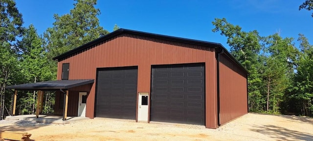1295 Old Natchez Trace Trl, Camden, TN 38320 - view of detached garage