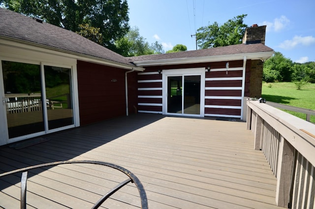 1355 Westfield Rd, Dickson, TN 37055 - view of wooden deck