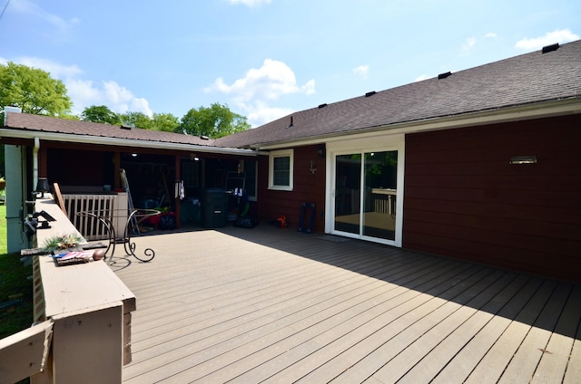 1355 Westfield Rd, Dickson, TN 37055 - view of wooden terrace