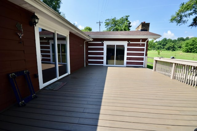 1355 Westfield Rd, Dickson, TN 37055 - view of wooden deck