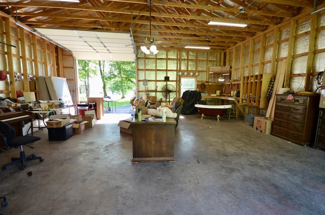 1355 Westfield Rd, Dickson, TN 37055 - garage with a workshop area