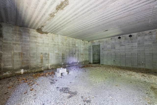 432 Slow Roll Dr, Chapmansboro, TN 37035 - misc room featuring concrete block wall