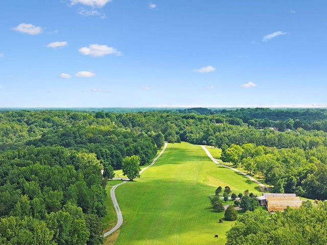 432 Slow Roll Dr, Chapmansboro, TN 37035 - aerial view of a forest and a local golf course
