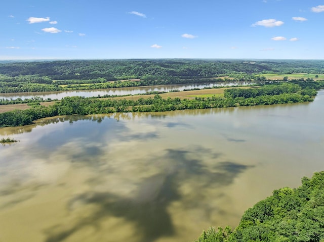 432 Slow Roll Dr, Chapmansboro, TN 37035 - aerial view of a large body of water