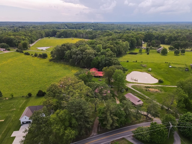 7030 Dodson Branch Rd, Cookeville, TN 38501 - aerial view of property and surrounding area with rural landscape