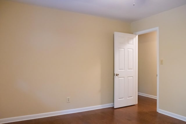 745 Contraband Ln, Cookeville, TN 38501 - spare room featuring dark wood-style floors and baseboards