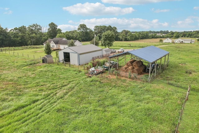 4505 Polaris Dr, Chapel Hill, TN 37034 - overview of rural landscape with a tree filled landscape