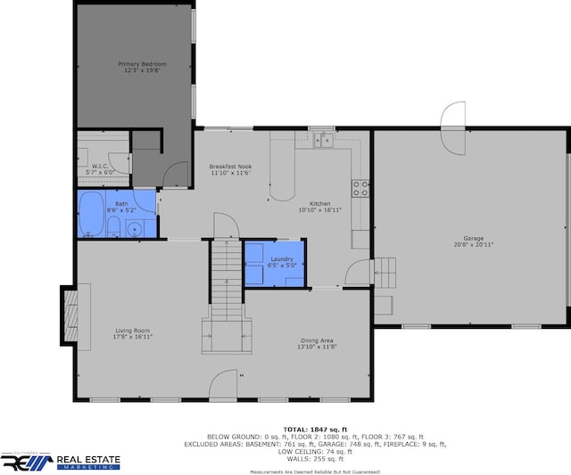 915 Rocky Hollow Rd, Erin, TN 37061 - view of room layout