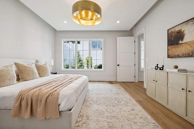 6315 Callie Ln, Brentwood, TN 37027 - bedroom featuring light wood-style flooring and recessed lighting