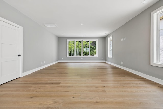 6315 Callie Ln, Brentwood, TN 37027 - spare room with light wood-style flooring and recessed lighting