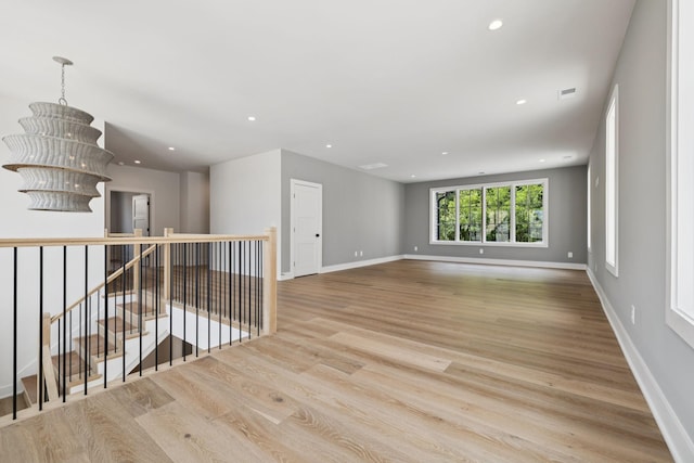 6315 Callie Ln, Brentwood, TN 37027 - unfurnished room featuring wood finished floors and recessed lighting