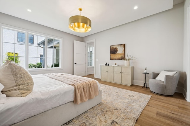 6315 Callie Ln, Brentwood, TN 37027 - bedroom with light wood-style flooring and recessed lighting