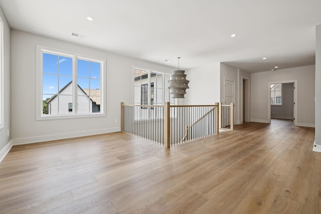 6315 Callie Ln, Brentwood, TN 37027 - unfurnished room featuring light wood-style floors and recessed lighting