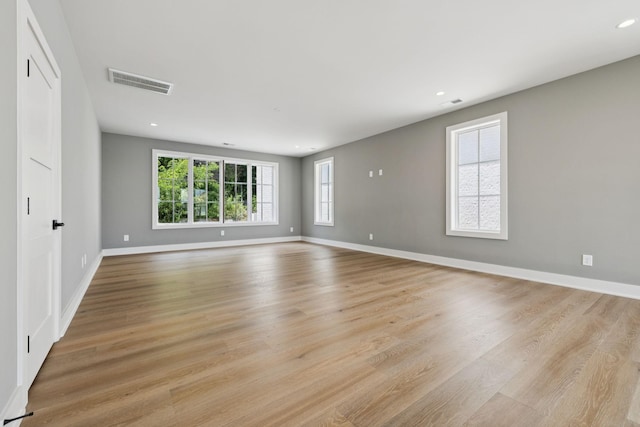 6315 Callie Ln, Brentwood, TN 37027 - empty room featuring light wood-style floors and recessed lighting