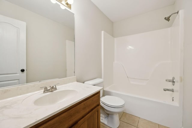 3455 Esquire Dr, Murfreesboro, TN 37130 - bathroom featuring vanity, tile patterned floors, and shower / washtub combination
