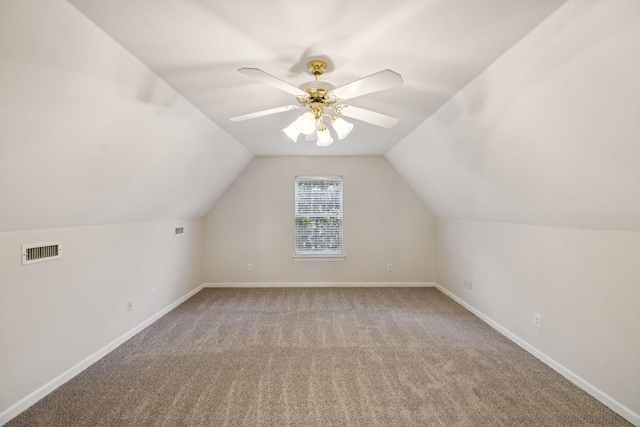 3455 Esquire Dr, Murfreesboro, TN 37130 - bonus room with carpet floors, lofted ceiling, and ceiling fan