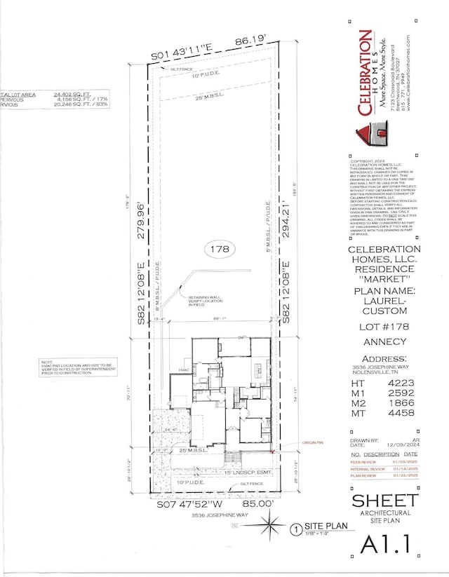 3536 Josephine Way, Nolensville, TN 37135 - view of room layout