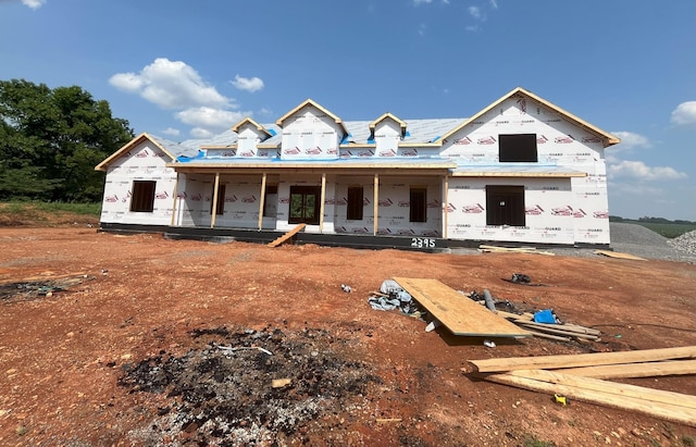 2395 Gunn Rd, Adams, TN 37010 - property under construction featuring a porch